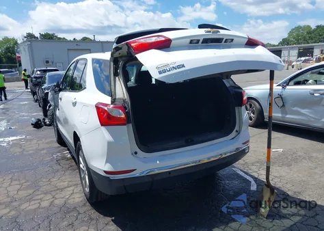 2019 Chevrolet Equinox Lt z USA, uszkodzony, nr VIN 3GNAXUEV1KS617163